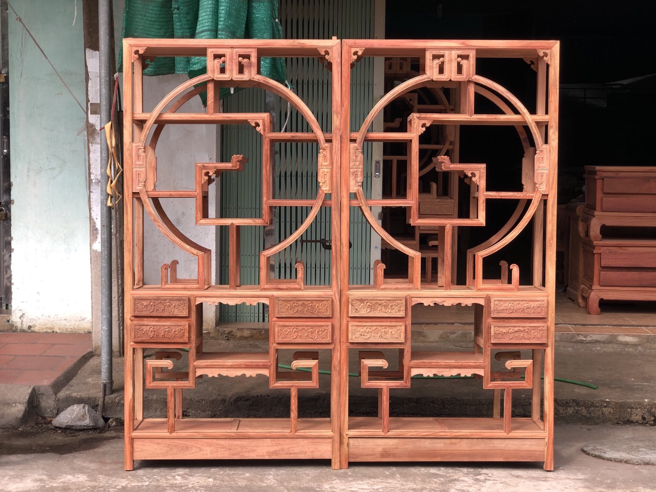 Tủ sách trang trí 