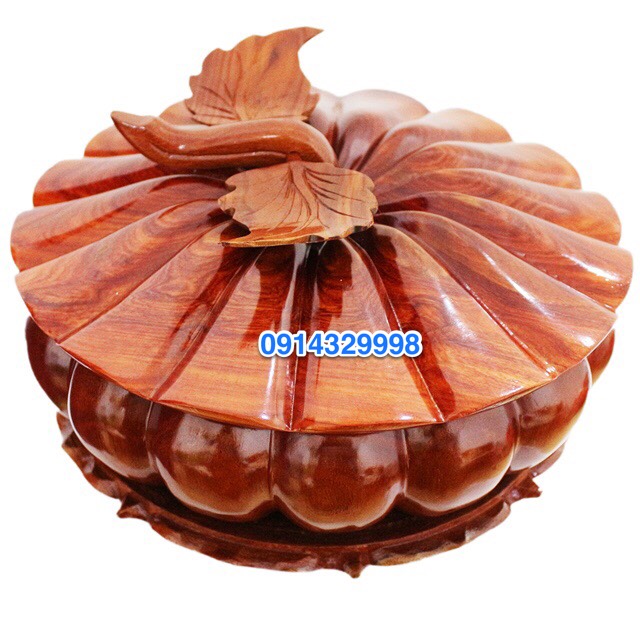 Hộp mứt kẹo quả bí