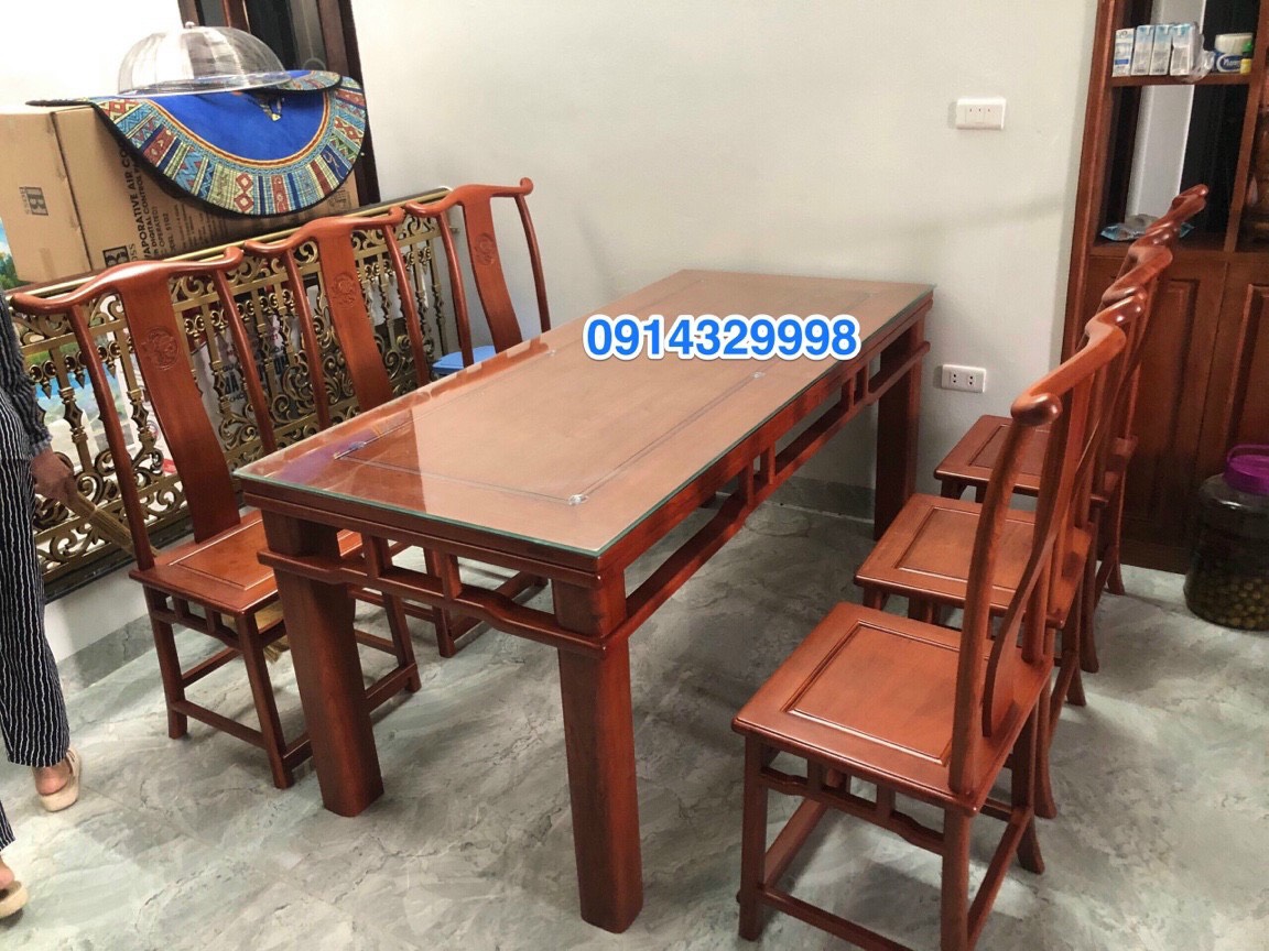 Bàn ăn 6 ghế tân hoàng minh