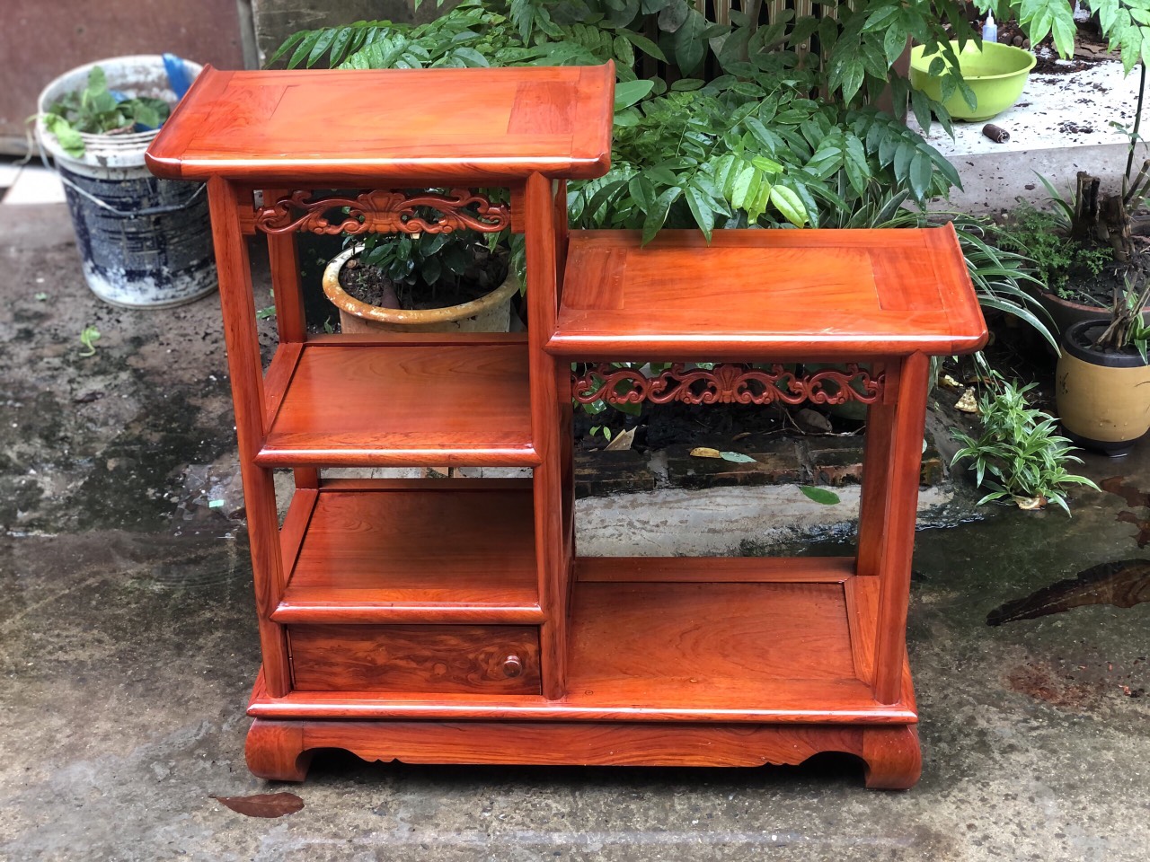 Nhị sơn gỗ hương mẫu 1