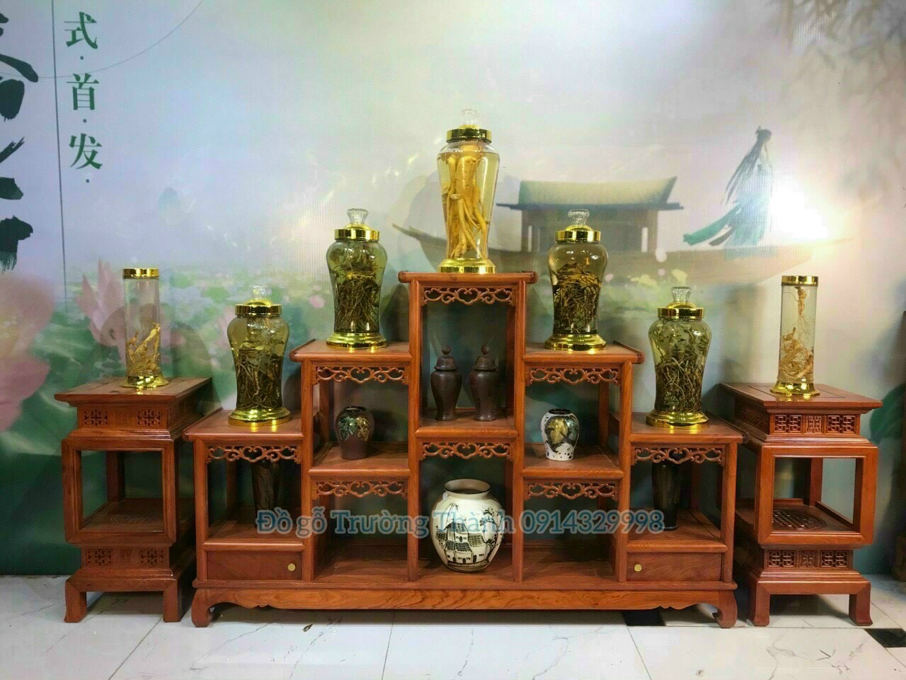 Bộ 3 ngũ sơn kê rượu