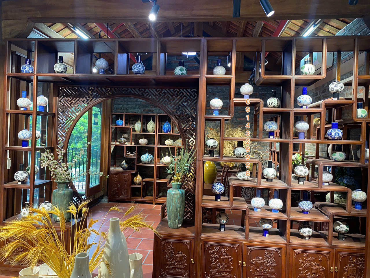 TỦ TRƯNG ĐỒ SỨ MẪU 6