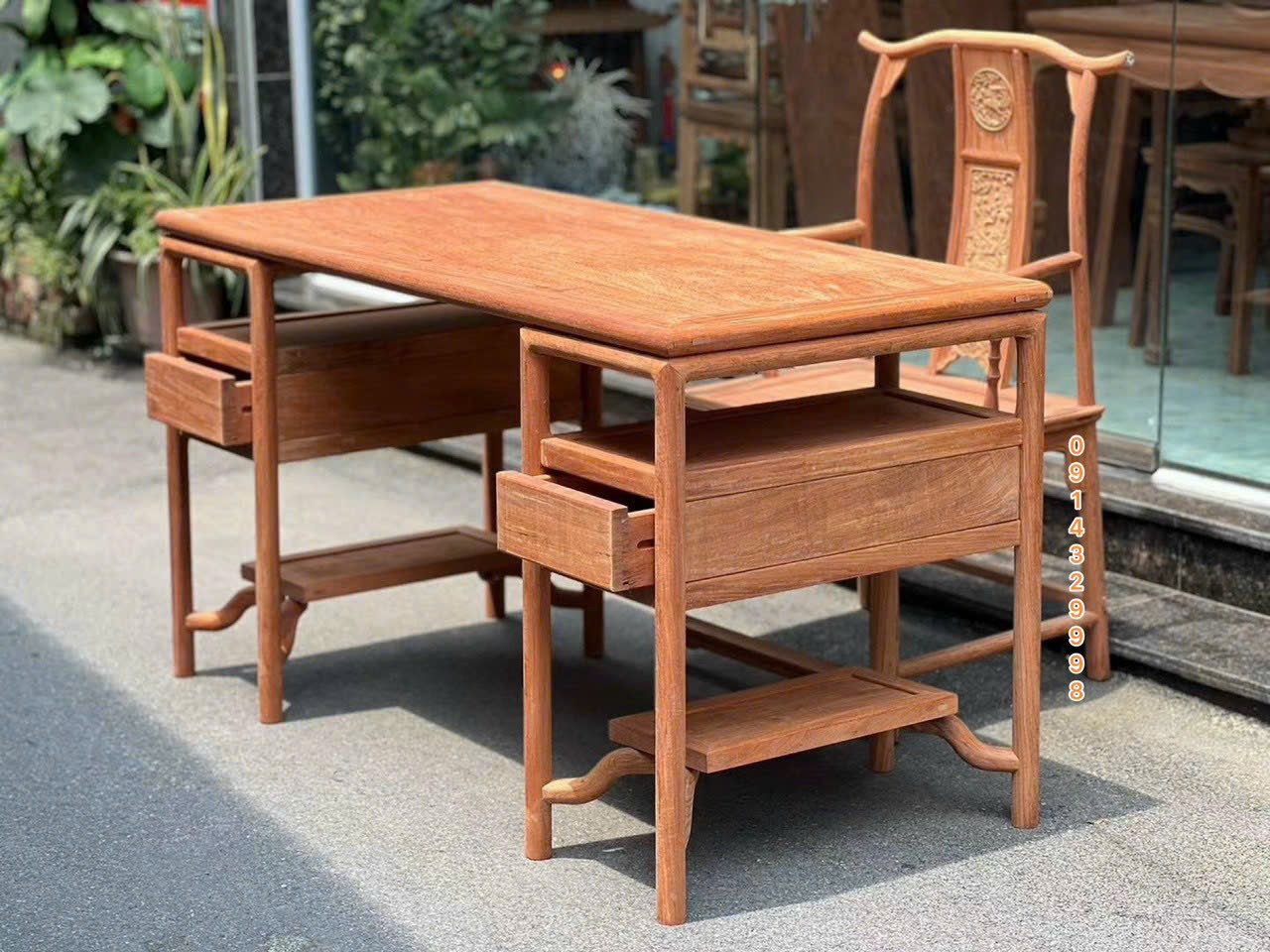 BÀN LÀM VIỆC MẪU TÀU 4